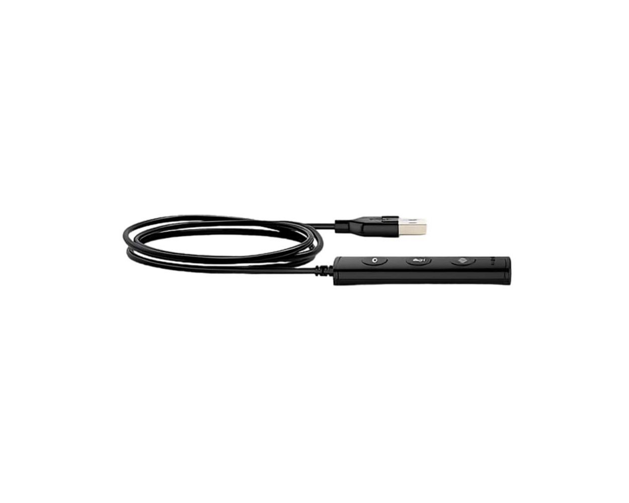 Yealink YHC20UC USB-A Controller for UH36 UC Edition Headsets with In-line Call Controls