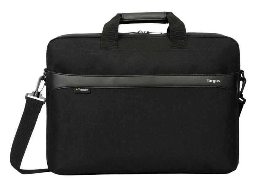 Targus 15-16 Inch GeoLite EcoSmart Slim Brief Laptop Case - Water-Resistant, Eco-Friendly Notebook Bag with Laptop Compartment and Document Divider