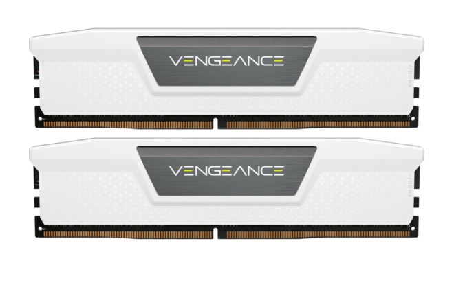 Corsair Vengeance RGB 32GB (2x16GB) DDR5 5600MHz CL40 White Desktop Gaming Memory Kit with RGB Lighting & Intel XMP 3.0