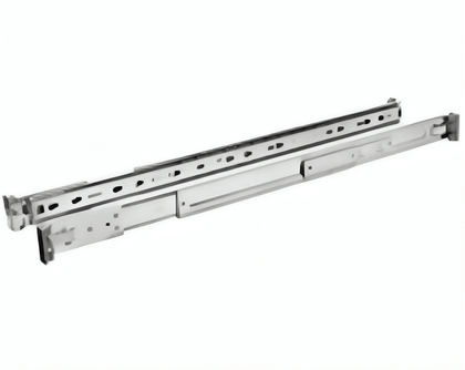 TGC 455mm Heavy-Duty Metal Slide Rails for Server Rackmount Chassis with Stop-Latch and Mounting Holes