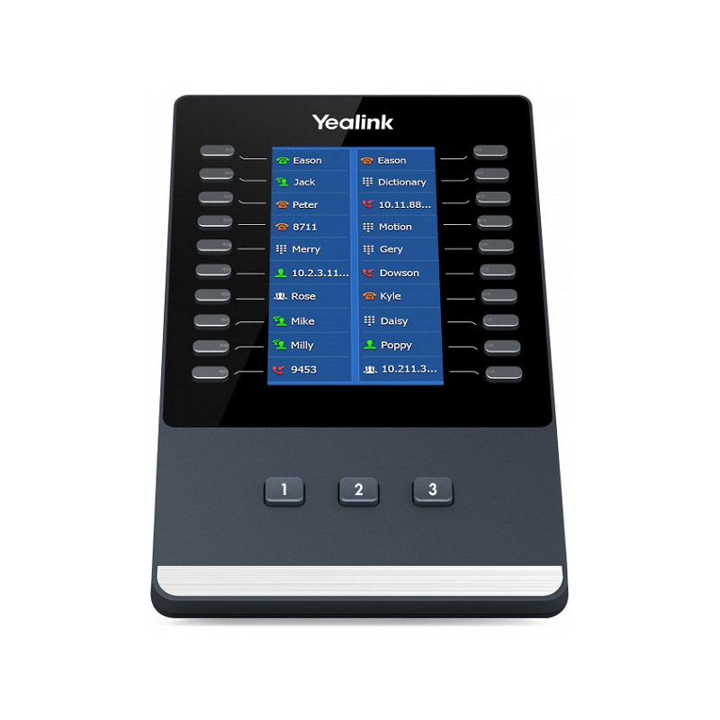Yealink EXP43 Color Expansion Module for T43U/T46U/T48U IP Phones with 4.3-Inch Color LCD & 60 Programmable Keys