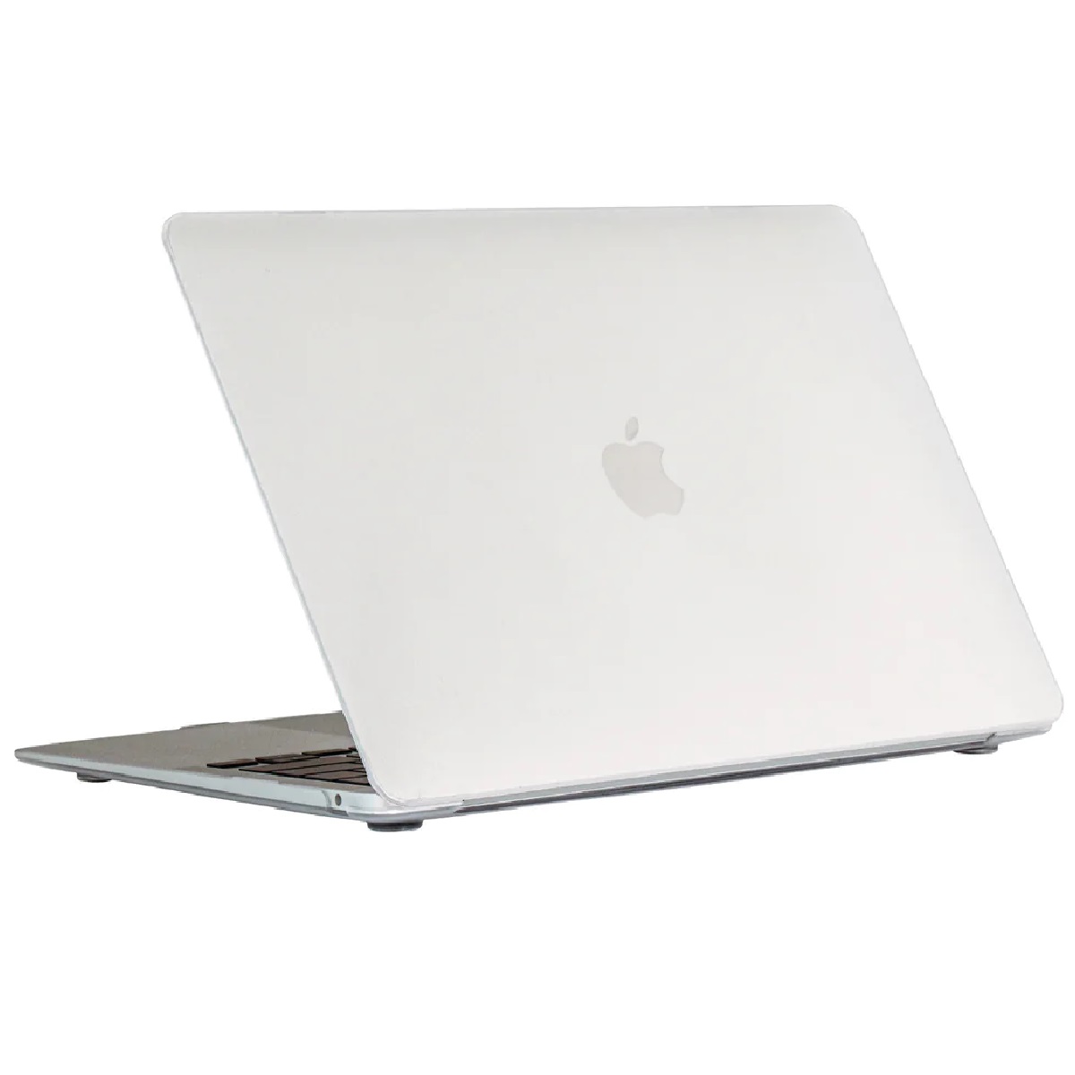 Phonix USP Hardshell Case for MacBook Air 13.3" (A1932/A2179/A2337) Glassy Matte Clear - Slim, Lightweight, Ventilated Protective Cover