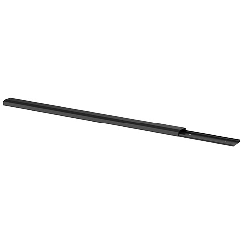 Brateck 750mm Black Plastic Cable Cover PVC Cable Management Channel for Wall Mounted TVs and Home Theater