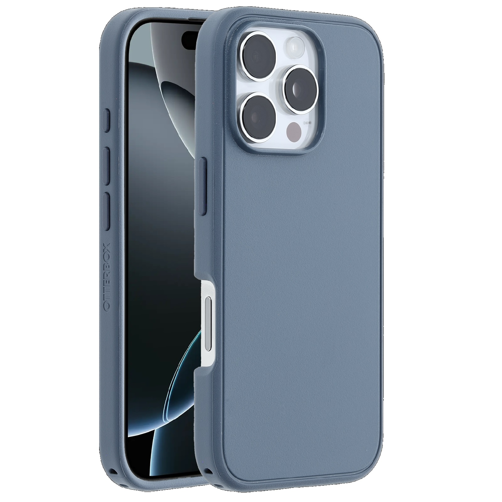 OtterBox Symmetry MagSafe Case for Apple iPhone 16 Pro 6.3" - Blue, Antimicrobial, DROP+ 3X Military Standard Protection, Raised Edge, 7 Years Warranty
