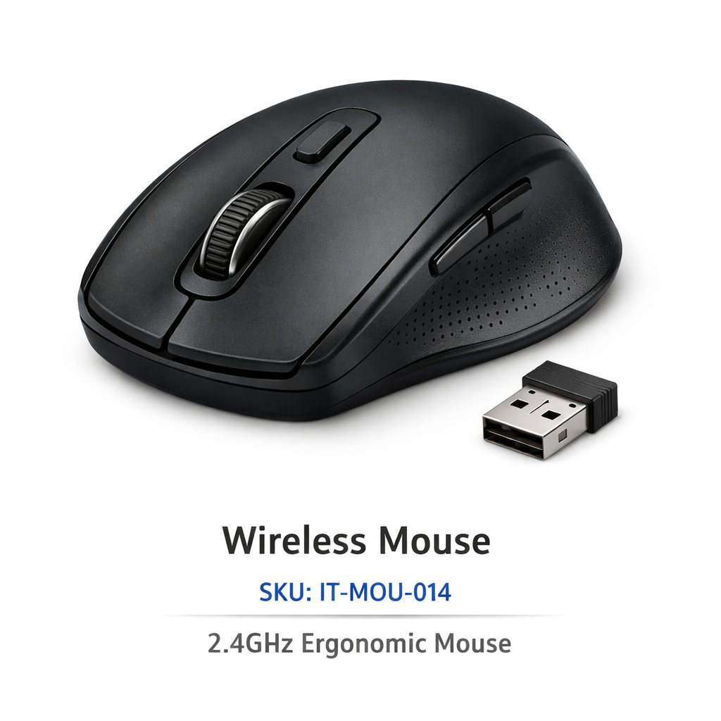 2.4GHz ergonomic mouse