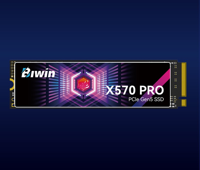 BIWIN Black Opal X570 PRO 8TB PCIe Gen5×4 NVMe 2.0 M.2 2280 SSD - Ultra Fast 14000/13000 MB/s, Premium TLC NAND, 5-Year Warranty