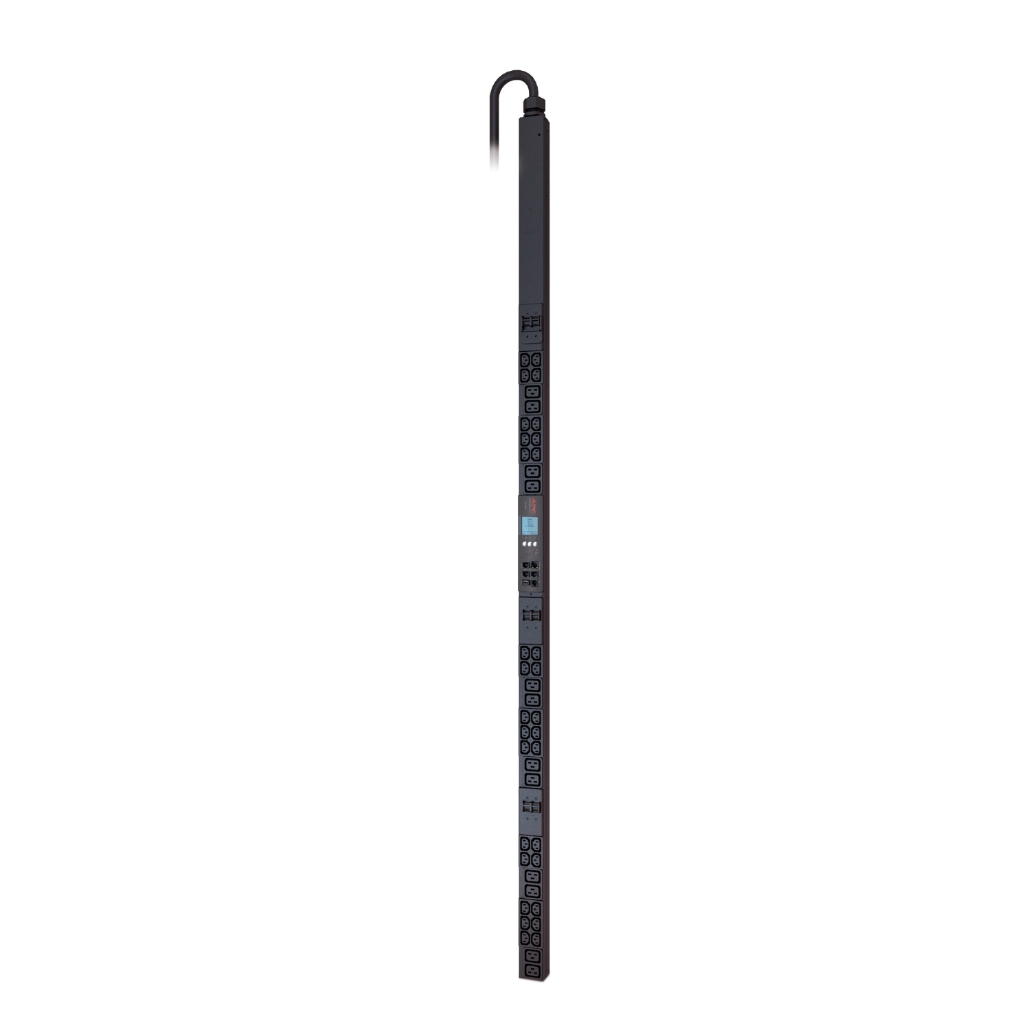 APC NetShelter Metered Rack PDU 0U 230V 24A Input with 12x IEC C19 & 30x IEC C13 Outlets for Data Center Power Management