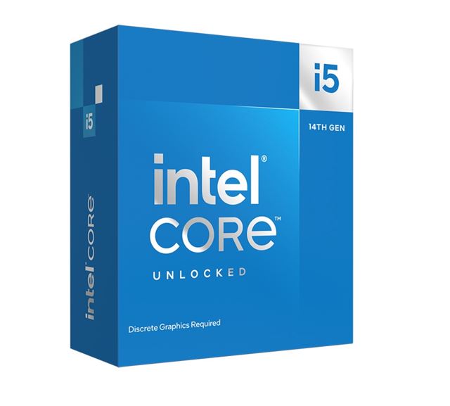 Intel Core i5-14600KF 14-Core 20-Thread Desktop Processor 4.0GHz Base, 5.3GHz Turbo, LGA1700, DDR5/DDR4 Support, 125W TDP, Unlocked CPU No Integrated Graphics