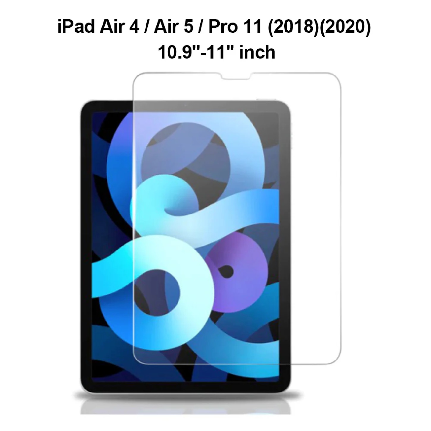 USP Tempered Glass Screen Protector for Apple iPad Air 10.9" (4th/5th Gen) & iPad Pro 11" (3rd/4th Gen) - Full Coverage, 9H Hardness, Bubble-Free