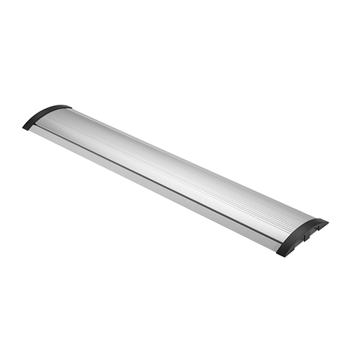 Brateck Aluminum Floor Cable Cover 1604x139x22mm - Durable Anodized Aluminum with Double-Channel & Flexible Lid for Cable Management