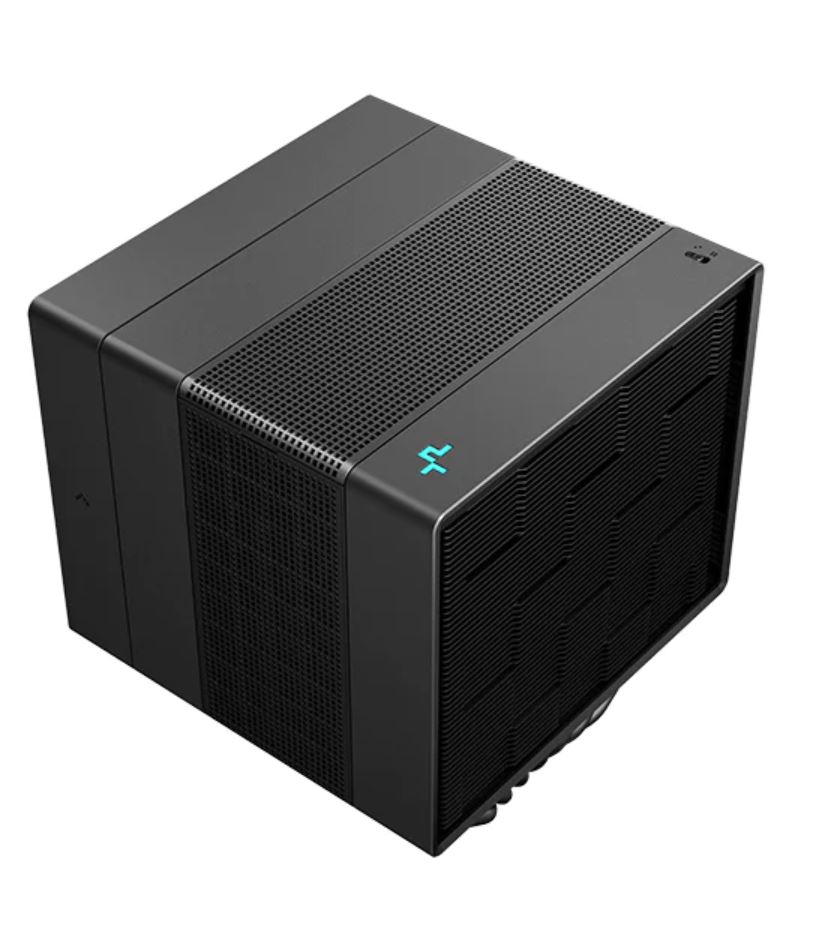 DeepCool ASSASSIN IV Premium Dual-Tower CPU Air Cooler with 7 Heat Pipes, Magnetic Top Cover, FDB Fans, and Wide Intel/AMD Socket Compatibility