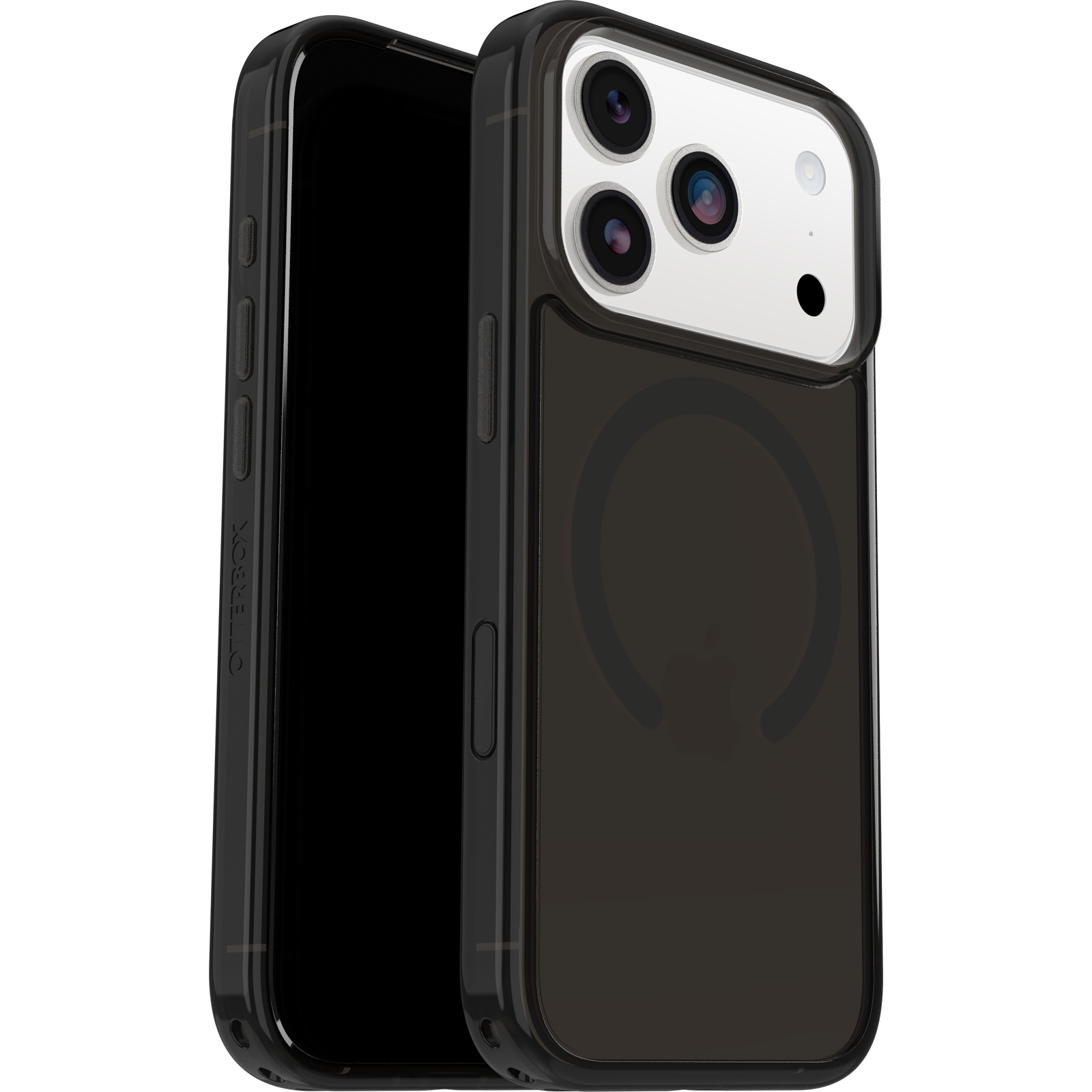 OtterBox Symmetry Clear MagSafe Case for Apple iPhone 17 Pro (6.3') Black Mist - Ultra Slim, Military Drop Certified, Integrated Camera Control