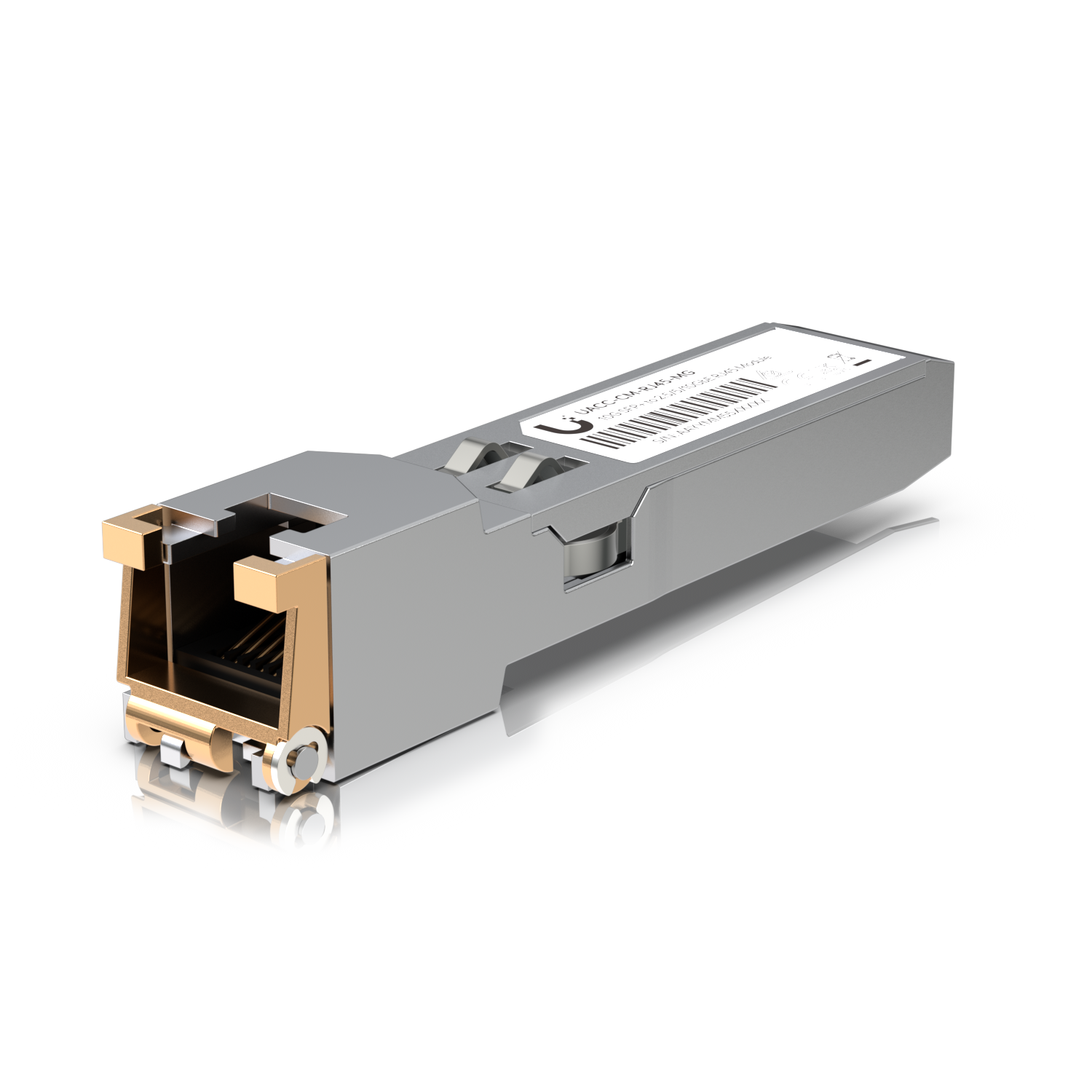 Ubiquiti UACC-CM-RJ45-MG SFP+ to RJ45 Transceiver Module - 1/2.5/5/10GBase-T Copper, Up to 100m Ethernet Connectivity
