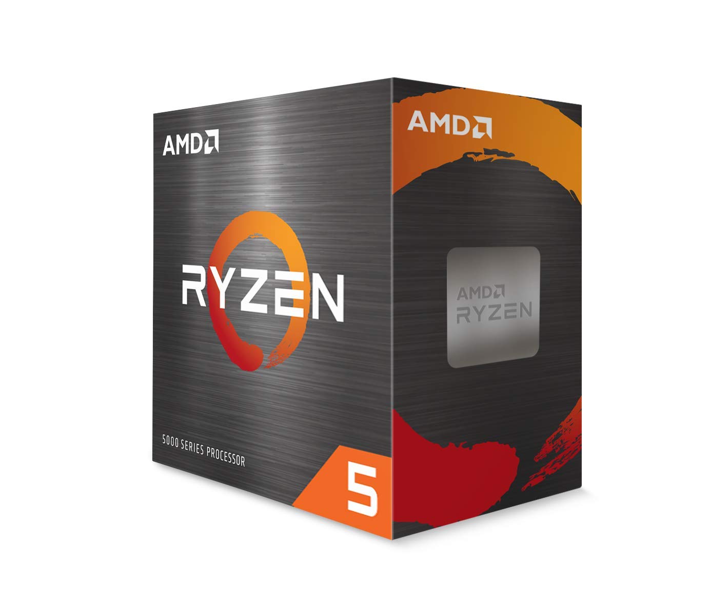 AMD Ryzen 5 5500 6-Core 12-Thread Unlocked AM4 CPU with Wraith Stealth Cooler, 3.6GHz Base & 4.2GHz Boost, 65W TDP, 19MB Cache, DDR4-3200 Support, PCIe 3.0