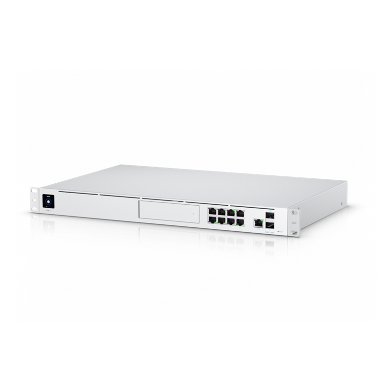 Ubiquiti UniFi Dream Machine Pro UDM-Pro - Enterprise 10G SFP+ Gateway, 8-Port GbE Switch & NVR, 1.7GHz Quad-Core CPU, UniFi OS Console
