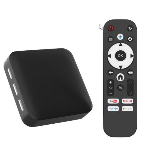 4K Ultra HD Android TV Box – 2GB/16GB – Dual WiFi – HDMI – Media Streaming Player ( Black )