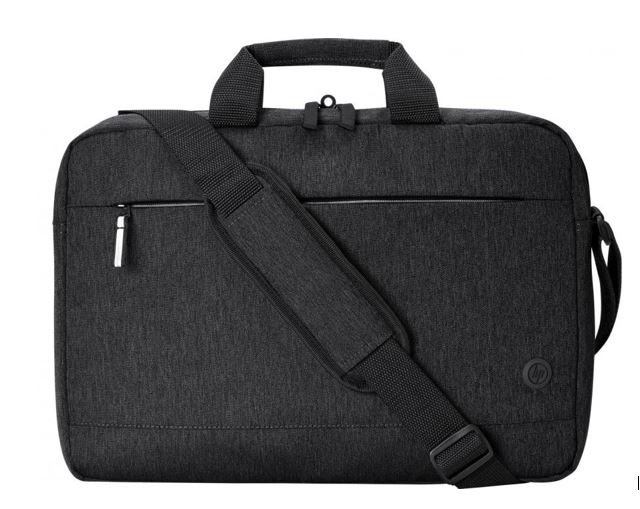 HP Prelude Pro Recycled 15.6-inch Top Load Laptop Carry Case – Padded, Adjustable Strap, Eco-Friendly, Fits Laptops up to 15.6"