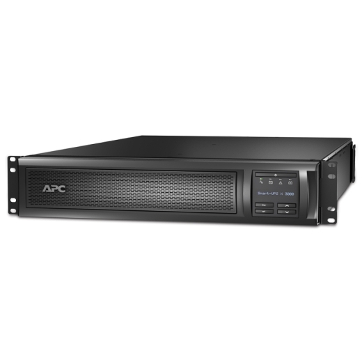APC Smart-UPS X 3000VA/2700W Line Interactive UPS, 2U Rack/Tower, 230V Input, 8x IEC C13 & 1x IEC C19 Outlets, Lead Acid Battery, Network Management Card