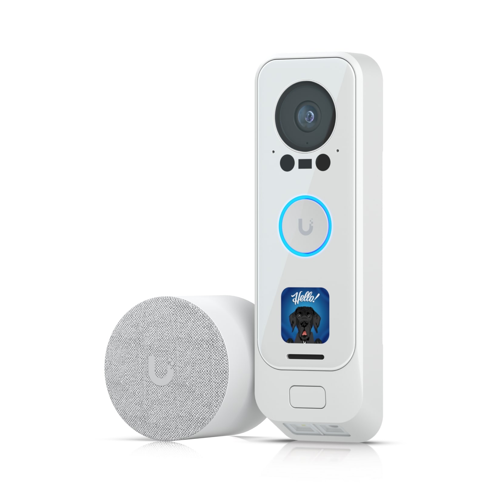 Ubiquiti UniFi Protect G4 Doorbell Pro PoE Kit - 5MP Dual Camera with Night Vision, PoE Powered, IPX4 Weather Resistant, Includes PoE Chime