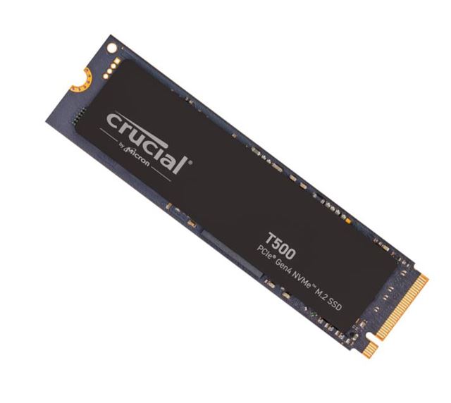 Crucial T500 2TB PCIe Gen4 NVMe M.2 SSD - 7400MB/s Read, 7000MB/s Write, 1200TBW Endurance, 5-Year Warranty, PS5 Compatible