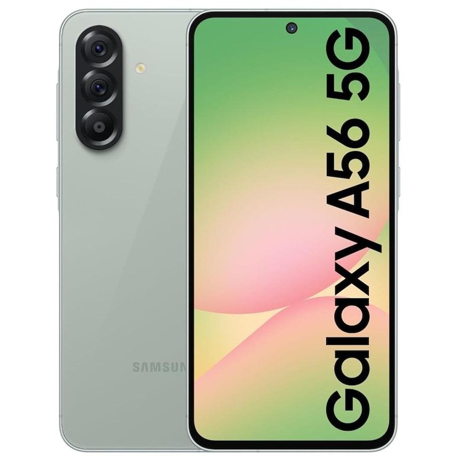 Samsung Galaxy A56 5G 128GB Olive - 6.7" FHD+ Super AMOLED 120Hz, 8GB RAM, 50MP Camera, 5000mAh Battery, IP67, AU Stock
