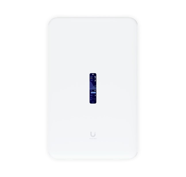 Ubiquiti UniFi Dream Wall - Wall-mountable UniFi Cloud Gateway with Built-in WiFi 6 Access Point, PoE Switching, 3.5+ Gbps Routing, UniFi OS Console