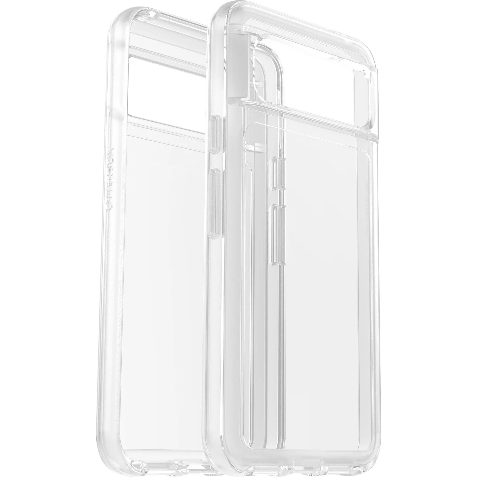 OtterBox Symmetry Clear Case for Google Pixel 8 (6.2") - DROP+ Military Grade Protection, Ultra-Sleek, Raised Edges, Made with 50% Recycled Plastic, Limited Lifetime Warranty