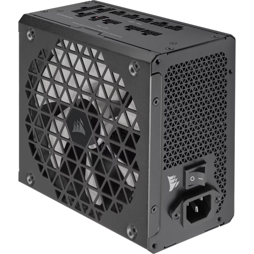 Corsair RM850x SHIFT 850W 80 PLUS Gold Fully Modular ATX Power Supply with Side Cable Interface and 140mm FDB Fan - ATX 3.1 Certified