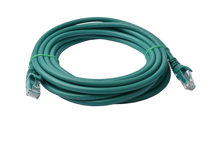 8Ware 10m CAT6A UTP Ethernet Cable Green - 10Gbps RJ45 Network LAN Patch Cord Snagless with Full Copper Core