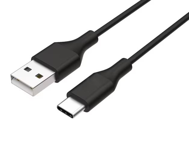 8ware 1m USB-C to USB-A 2.0 Data Sync and Charging Cable - Strong Braided Heavy Duty for Samsung Galaxy Note 8 S8 Plus LG Google MacBook