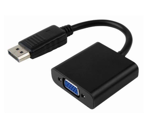 8Ware 20cm DisplayPort DP to VGA Adapter Converter Cable - Male to Female for Desktop, Laptop, Projector, HDTV, Chromebook, Xbox