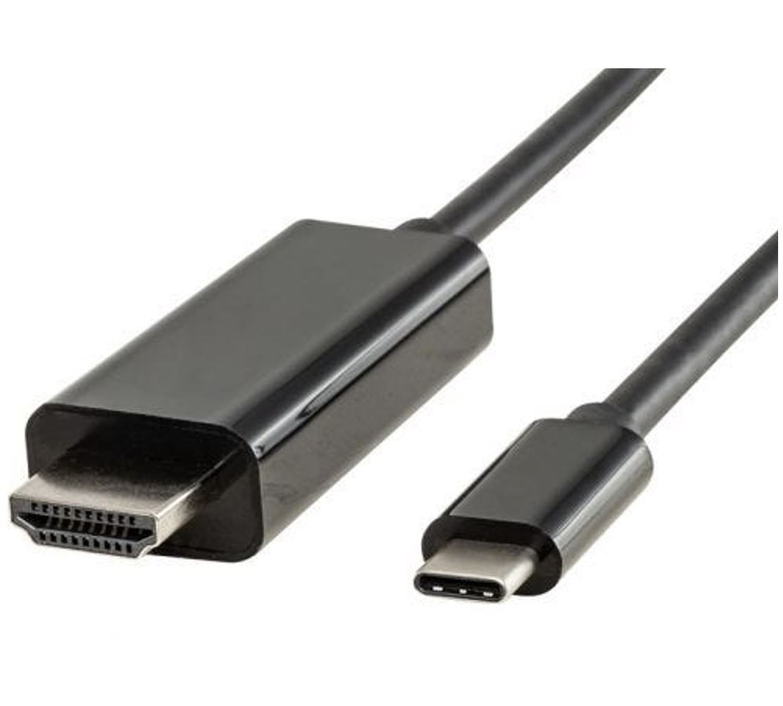 8ware 2m USB 3.1 Type C (USB-C) to HDMI Cable Male to Male – High-Speed 4K Video Output for MacBook, Chromebook, Samsung Galaxy S8+