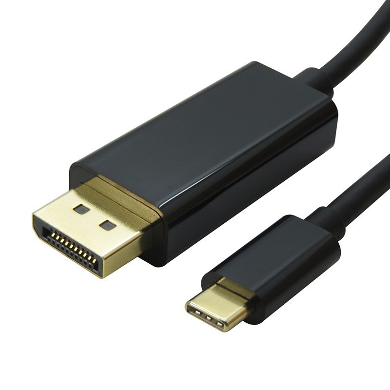8ware 2m USB-C to DisplayPort Cable Adapter Male to Male for MacBook, iPad Pro, Samsung Galaxy S10, Surface - 4K 60Hz, HDCP, HBR2 Support