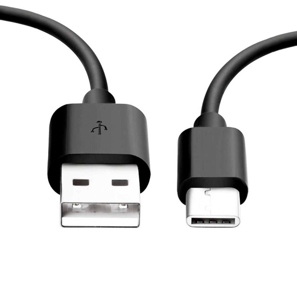 8ware 2m USB-C to USB-A Fast Charging & Data Cable Compatible with Samsung Galaxy, iPad, MacBook, Huawei, Google, LG - USB 2.0 480Mbps