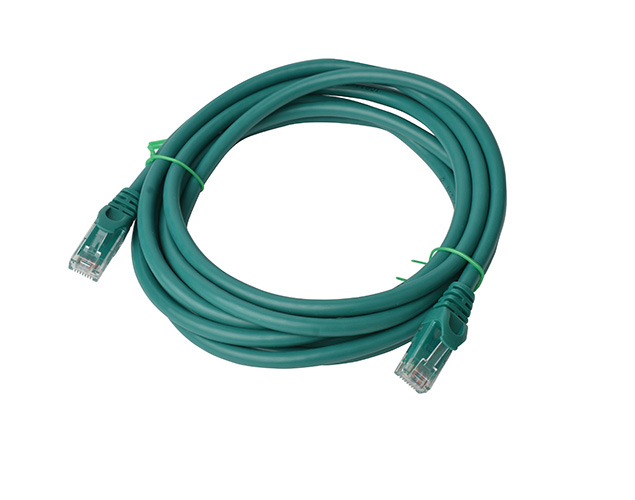 8Ware 3m Cat6A Green Ethernet Cable RJ45 UTP Snagless Network Patch Cord - Full Copper Core, 10Gbps Speed