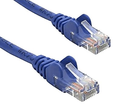 8ware 50m Blue CAT5e Ethernet Network Cable - Premium RJ45 UTP Patch Cord 26AWG Copper