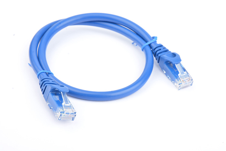 8Ware CAT6A 0.25m Blue Ethernet Cable Snagless RJ45 UTP Network Patch Cord 10Gbps 500MHz