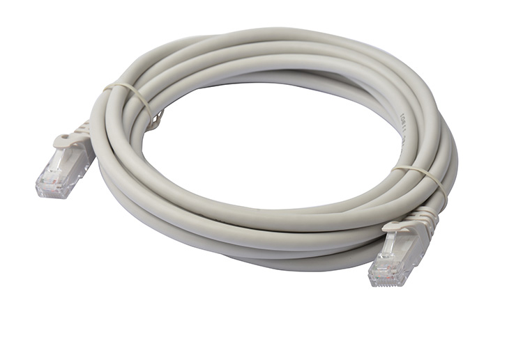 8Ware CAT6A 3m Grey RJ45 Ethernet Network LAN UTP Patch Cable - Snagless, High Speed 10Gbps