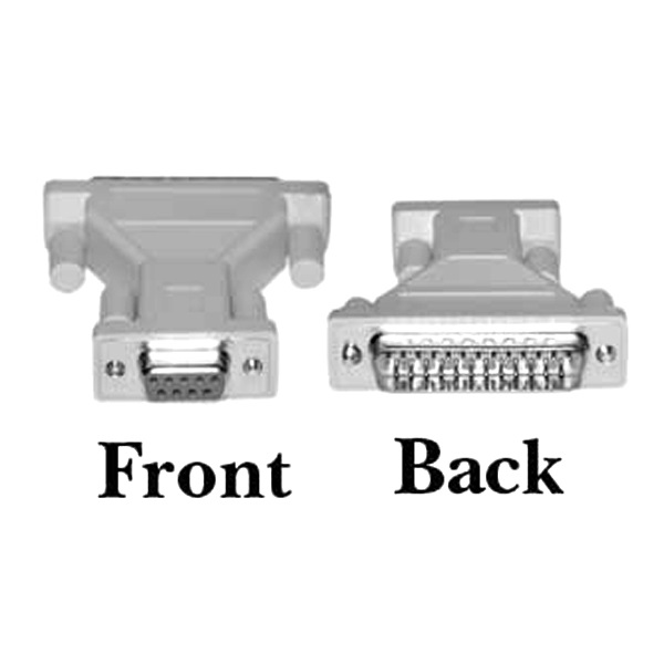 8Ware GC-4046 D-SUB DB 25-Pin Male to DB 9-Pin Female Adapter Connector