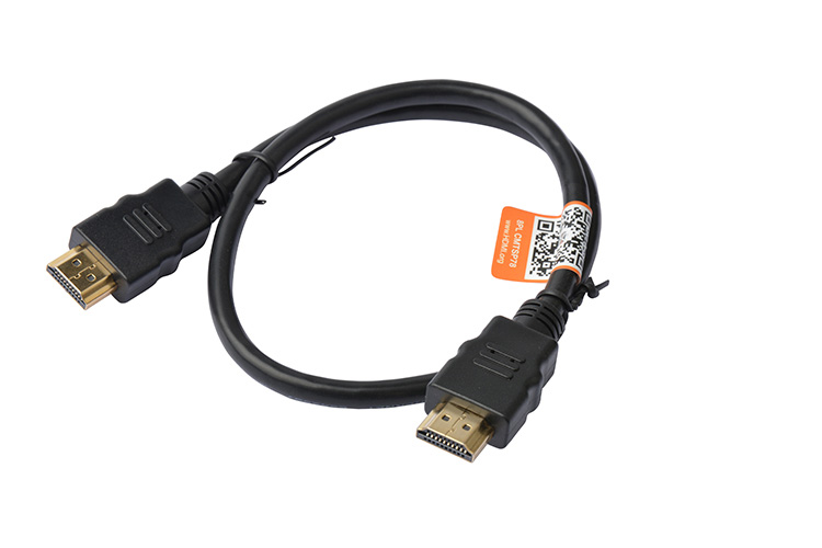 8ware Premium HDMI Certified Cable 0.5m (50cm) Male to Male - 4Kx2K @ 60Hz (2160p) High-Speed HDMI 2.0 Cable with Gold-Plated Connectors