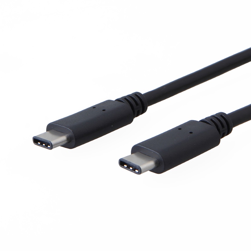 8Ware USB 2.0 1m Type-C to Type-C Male Cable - 480Mbps Data Transfer, 3A Charging, Thunderbolt 3 Compatible