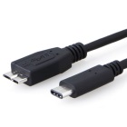 8Ware USB-C to Micro USB Cable 1m Type C to Micro B Male to Male Black USB 3.1 Gen 2 10Gbps Thunderbolt 3 Compatible