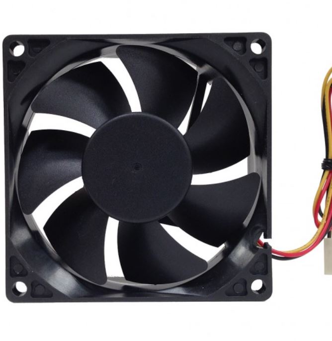 Aywun 80mm TFX Silent Replacement PSU Fan for SQ05 TFX Power Supply, 2500 RPM, Mini 2-Pin Connector
