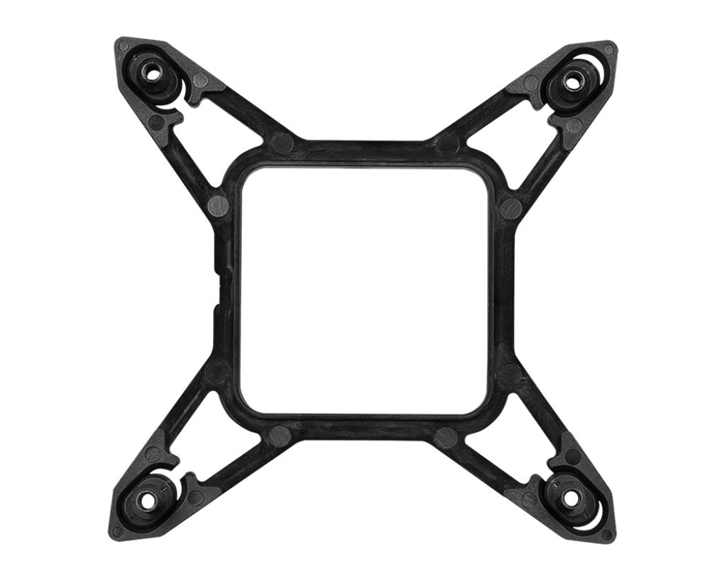 MSI MPG CORELIQUID K Series LGA 1700 Bracket Kit Compatible with MPG CORELIQUID K360 and K240 – Black, 90x90mm Bracket