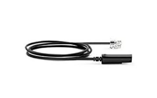 Yealink QD-RJ9-Cord-3PTY Quick Disconnect to RJ9 Cord for YHS36/YHS34/YHS34 Lite Headsets Compatible with Cisco 79xx IP Phones & Avaya Callmaster V/VI