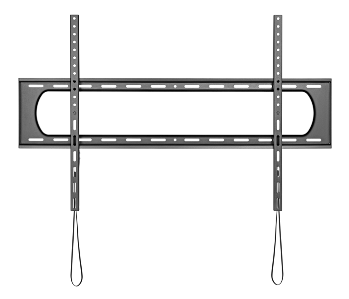 Brateck Heavy-Duty Fixed TV Wall Mount for 60-120 inch Curved TVs, Supports up to 120kg, VESA 50x50 to 900x600, Fine Texture Black