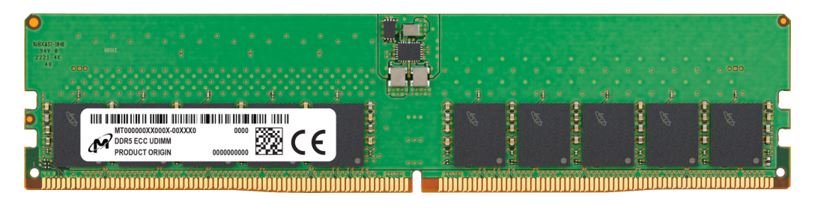 Micron Crucial 32GB DDR5 ECC UDIMM 5600MHz CL46 2Rx8 Server Data Center Memory Module with 3-Year Warranty