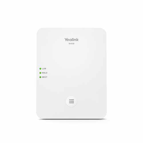 Yealink W80-DM DECT IP Multi-Cell System – Scalable Wireless Communication with 100 Device & Call Support, PoE, HD Voice, Seamless Roaming
