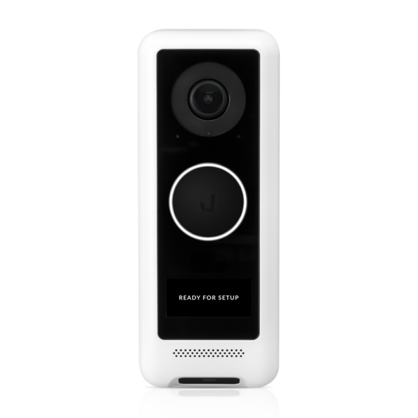 Ubiquiti UniFi Protect G4 Doorbell - 2MP HD Video, Night Vision, PIR Sensor, Two-Way Audio, Built-In Display, Wi-Fi 802.11ac, Weather-Resistant, Requires UCK-G2-PLUS or UDM-PRO