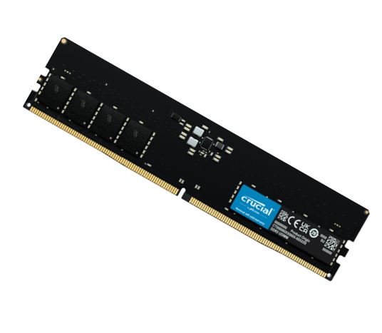 Crucial 16GB DDR5-5600MHz UDIMM CL46 Desktop RAM Module - 1x16GB, 288-pin, On-die ECC, XMP 3.0 & AMD EXPO Support